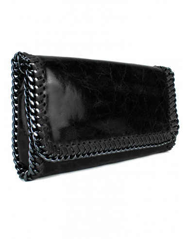 Dámská kožená kabelka/psaníčko s řetízkem Giostra Stela Medium