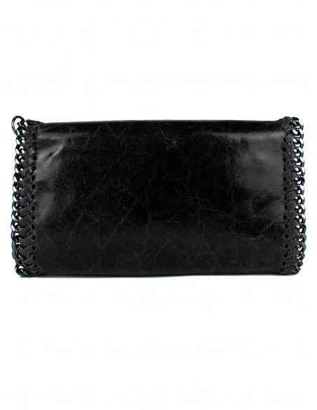 Dámská kožená kabelka/psaníčko s řetízkem Giostra Stela Medium