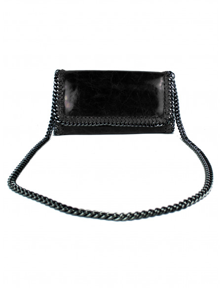 Dámská kožená kabelka/psaníčko s řetízkem Giostra Stela Medium