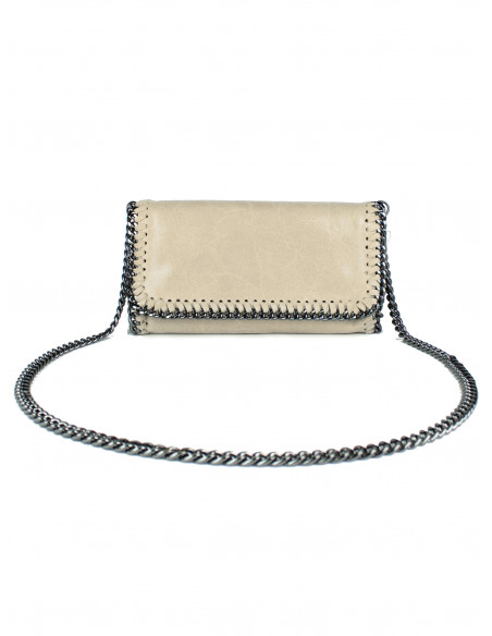 Dámská kožená kabelka/psaníčko s řetízkem Giostra Stela Medium