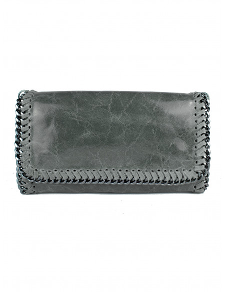 Dámská kožená kabelka/psaníčko s řetízkem Giostra Stela Medium