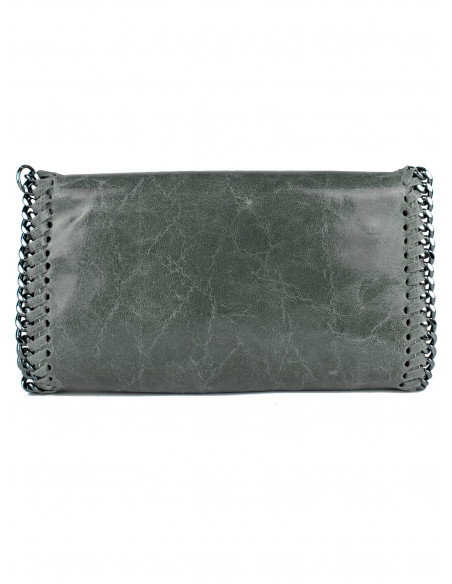 Dámská kožená kabelka/psaníčko s řetízkem Giostra Stela Medium