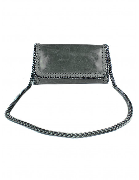 Dámská kožená kabelka/psaníčko s řetízkem Giostra Stela Medium