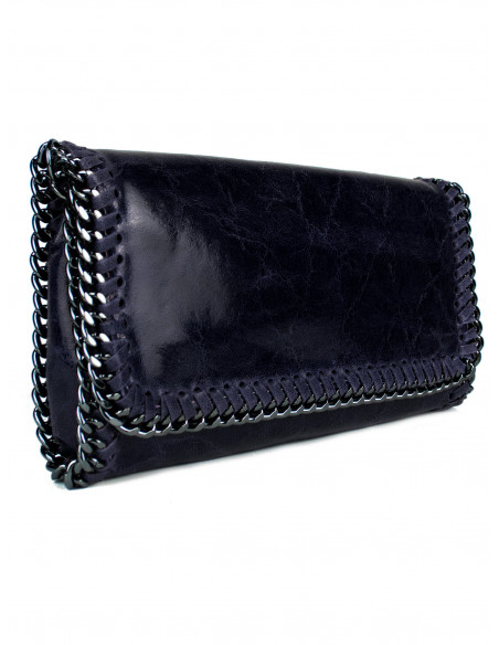 Dámská kožená kabelka/psaníčko s řetízkem Giostra Stela Medium