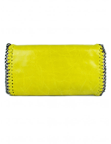 Dámská kožená kabelka/psaníčko s řetízkem Giostra Stela Medium