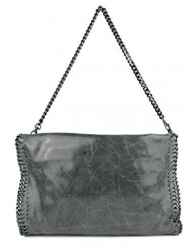 Dámská kožená kabelka s řetízkem Giostra Stela Grande