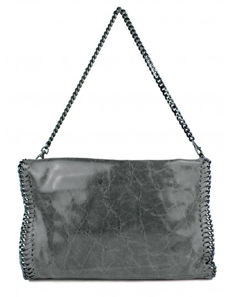 Dámská kožená kabelka s řetízkem Giostra Stela Grande