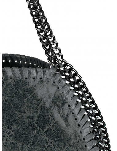 Dámská kožená kabelka s řetízkem Giostra Stela Grande