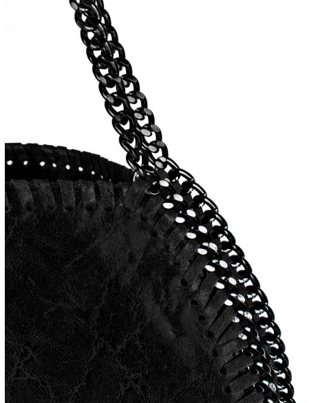 Dámská kožená kabelka s řetízkem Giostra Stela Grande