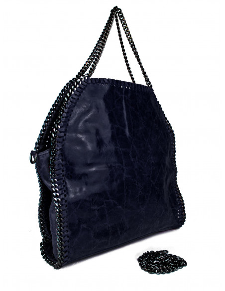 Dámská kožená kabelka s řetízkem Giostra Stela Grande