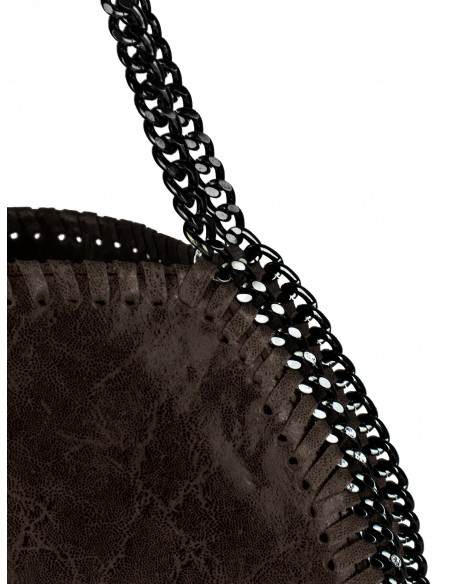 Dámská kožená kabelka s řetízkem Giostra Stela Grande