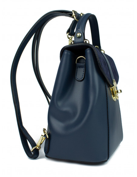 Dámska kožená kabelka/batoh 2v1 Giostra Mabel