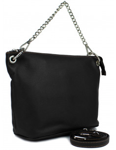 Dámská kožená crossbody kabelka Giostra Valerie Medium s řetízkem 2