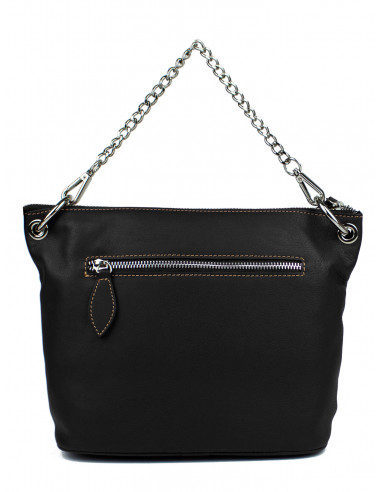 Dámská kožená crossbody kabelka Giostra Valerie Medium s řetízkem