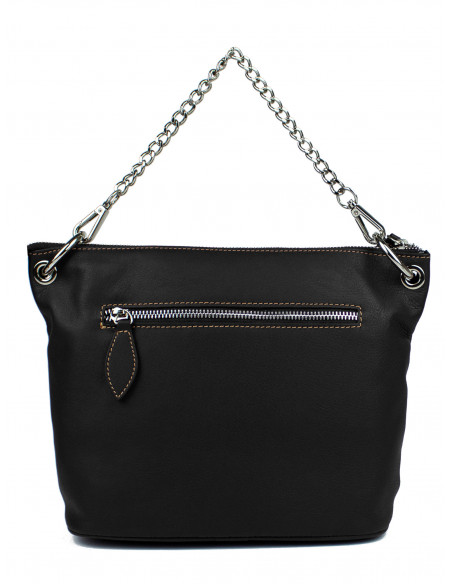 Dámská kožená crossbody kabelka Giostra Valerie Medium s řetízkem