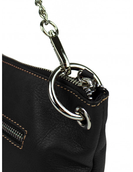 Dámská kožená crossbody kabelka Giostra Valerie Medium s řetízkem