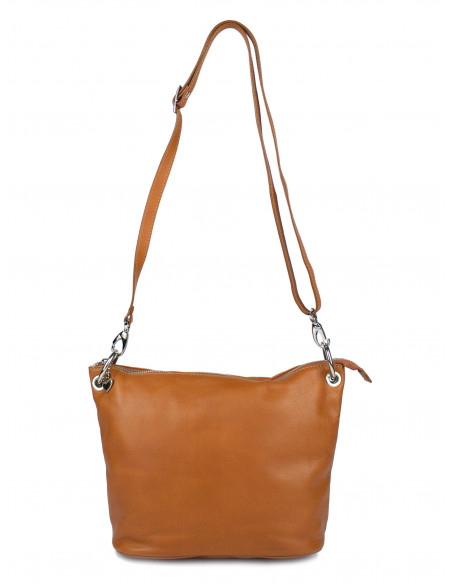 Dámská kožená crossbody kabelka Giostra Valerie Medium s řetízkem