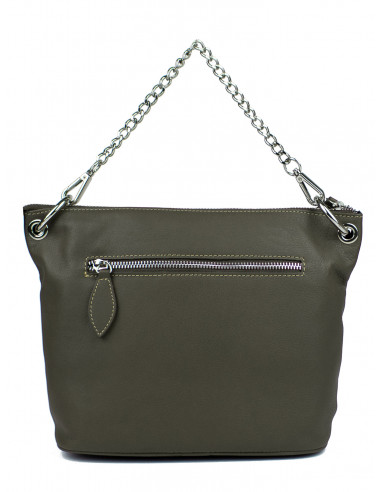 Dámská kožená crossbody kabelka Giostra Valerie Medium s řetízkem