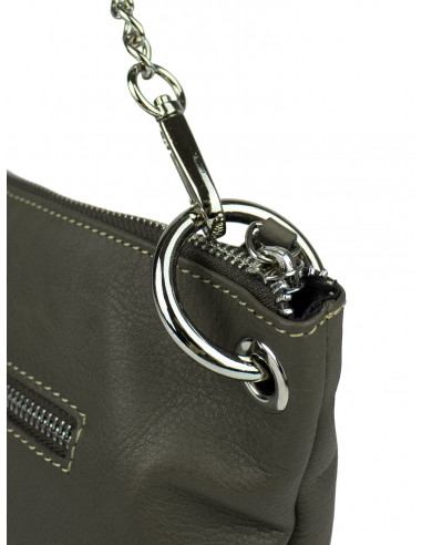 Dámská kožená crossbody kabelka Giostra Valerie Medium s řetízkem