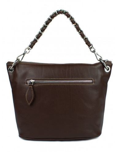 Dámská kožená crossbody kabelka Giostra Valerie Medium s řetízkem