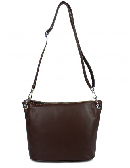 Dámská kožená crossbody kabelka Giostra Valerie Medium s řetízkem