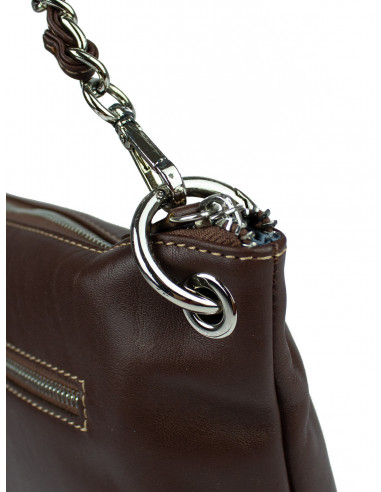 Dámská kožená crossbody kabelka Giostra Valerie Medium s řetízkem