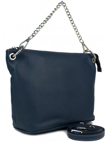 Dámská kožená crossbody kabelka Giostra Valerie Medium s řetízkem