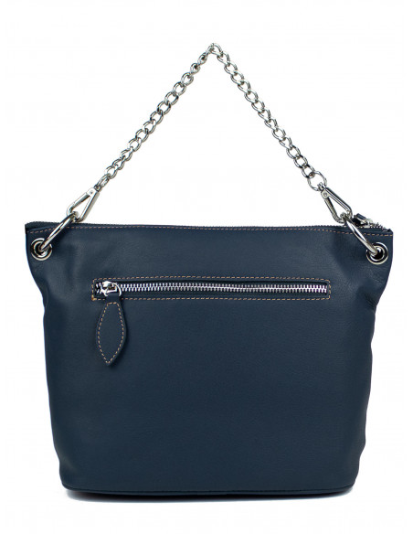 Dámská kožená crossbody kabelka Giostra Valerie Medium s řetízkem