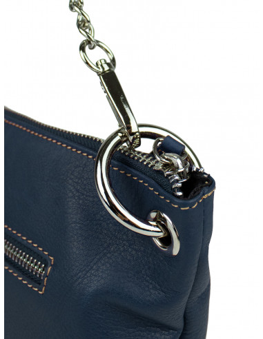 Dámská kožená crossbody kabelka Giostra Valerie Medium s řetízkem