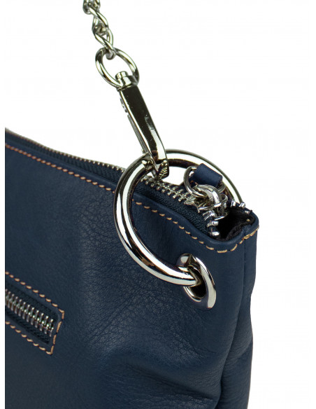 Dámská kožená crossbody kabelka Giostra Valerie Medium s řetízkem