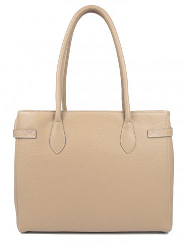 Dámská elegantní kožená kabelka Giostra Aga Grande se zámečkem