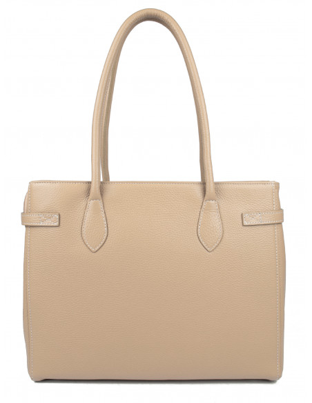 Dámská elegantní kožená kabelka Giostra Aga Grande se zámečkem