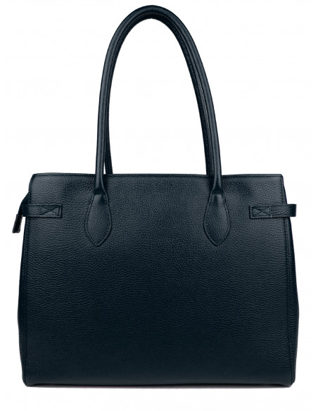 Dámská elegantní kožená kabelka Giostra Aga Grande se zámečkem