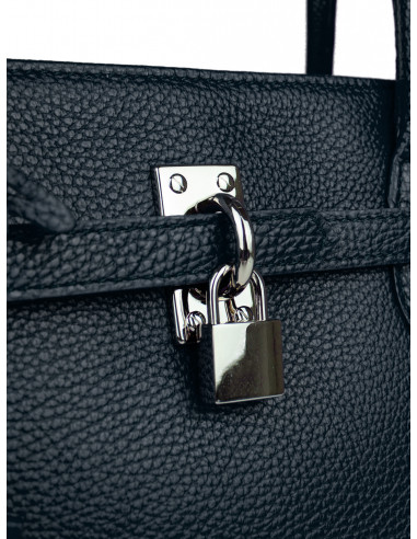 Dámská elegantní kožená kabelka Giostra Aga Grande se zámečkem