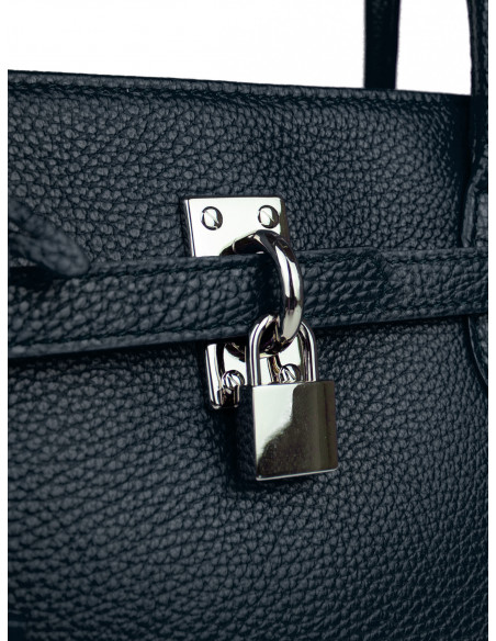 Dámská elegantní kožená kabelka Giostra Aga Grande se zámečkem