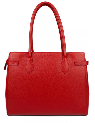 Dámská elegantní kožená kabelka Giostra Aga Grande se zámečkem