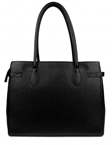 Dámská elegantní kožená kabelka Giostra Aga Grande se zámečkem