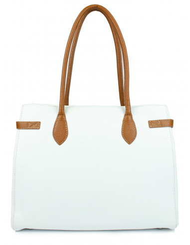 Dámská elegantní kožená kabelka Giostra Aga Grande se zámečkem