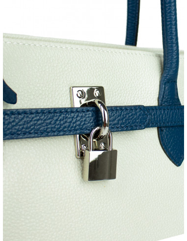 Dámská elegantní kožená kabelka Giostra Aga Grande se zámečkem