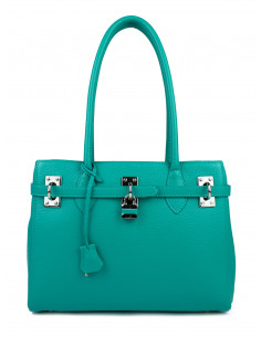 Dámská kožená kabelka Giostra Aga Medium se zámečkem