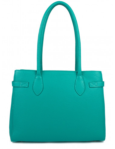 Dámská kožená kabelka Giostra Aga Medium se zámečkem