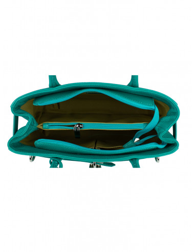 Dámská kožená kabelka Giostra Aga Medium se zámečkem