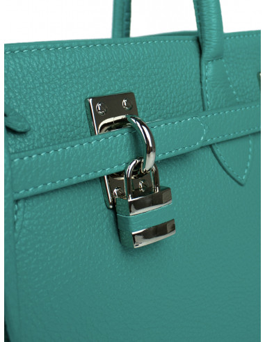 Dámská kožená kabelka Giostra Aga Medium se zámečkem