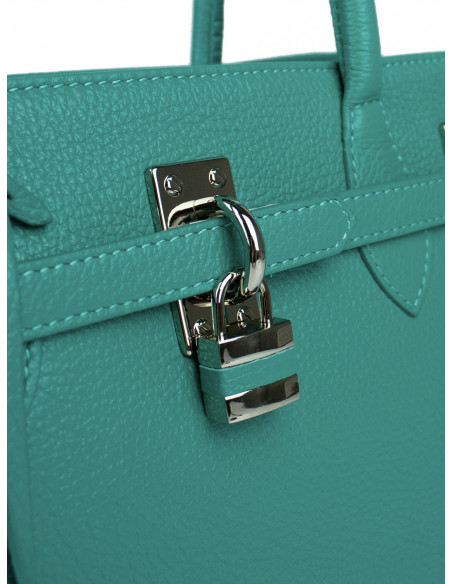 Dámská kožená kabelka Giostra Aga Medium se zámečkem