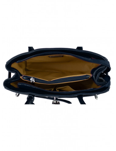 Dámská kožená kabelka Giostra Aga Medium se zámečkem