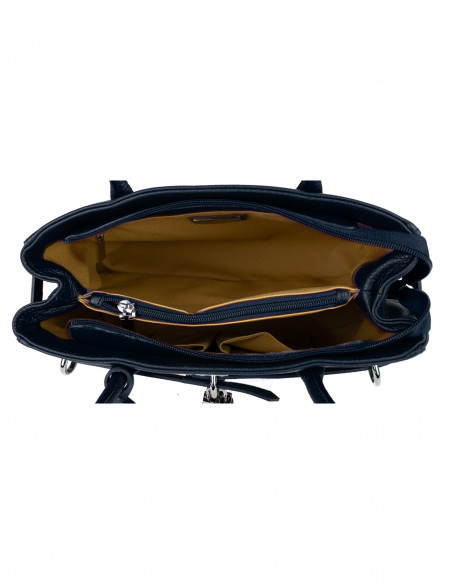 Dámská kožená kabelka Giostra Aga Medium se zámečkem