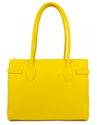 Dámská kožená kabelka Giostra Aga Medium se zámečkem