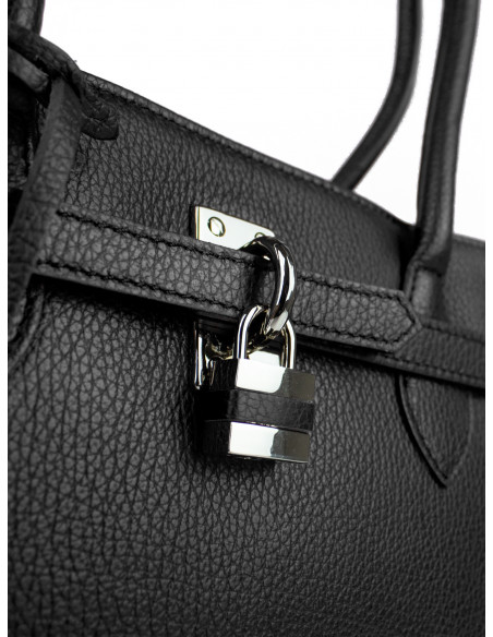 Dámská kožená kabelka Giostra Aga Medium se zámečkem