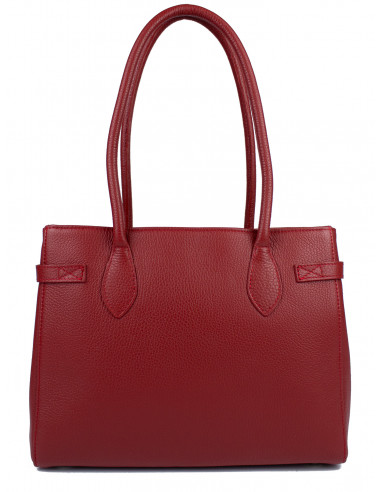 Dámská kožená kabelka Giostra Aga Medium se zámečkem