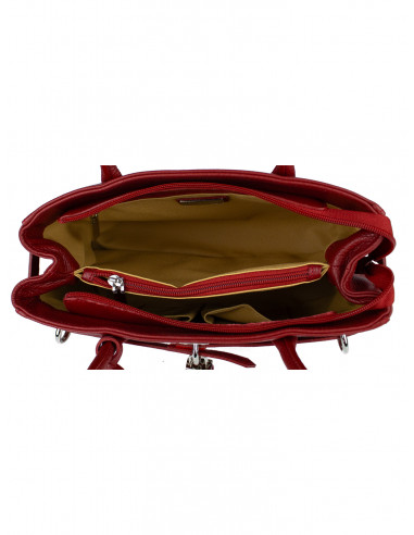 Dámská kožená kabelka Giostra Aga Medium se zámečkem